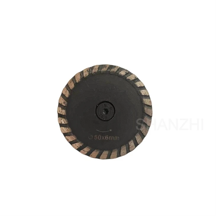 Roda pemotongan berlian mini dengan shank